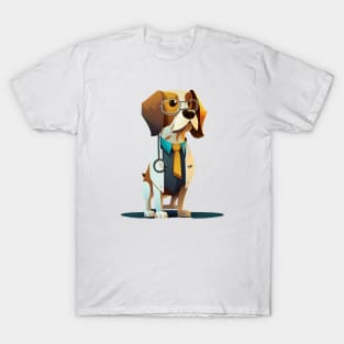 Doctor Paws: Canine in Scrubs T-Shirt